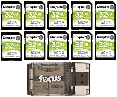 Kingston 32GB SDHC Canvas Select Plus memorijska kartica sa skupom čitača kartica velike brzine