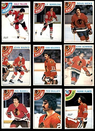 1978-79 O-pee-chee Chicago Blackhawks u blizini Team Set Chicago Blackhawks ex Blackhawks