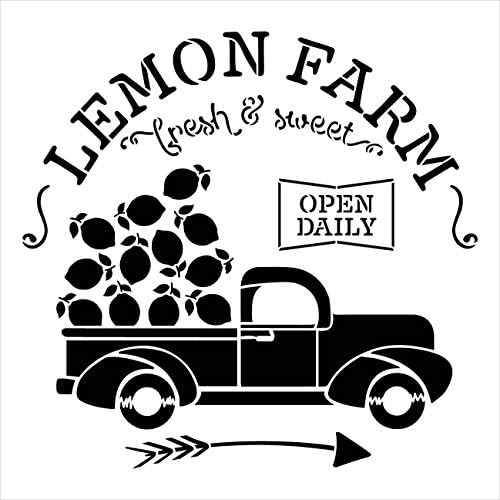 Farmona limuna sa berbi kamion i strelica Studior12 | DIY SPRING & LETHU RUSTIC KUĆE KUHINJA | Craft & Paint