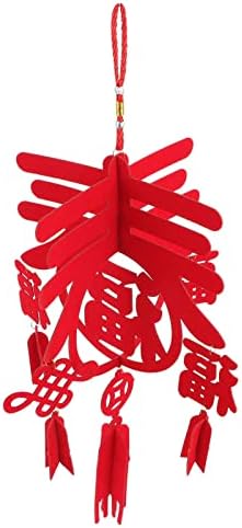 Cubtol Fu Ornament tkanina tkanina vjenčanje novi znakovni festival lampioni puzzle lom sreće sretan sretan ukras kineski viseći stil Décor vintage ukrasni d chun privjesak