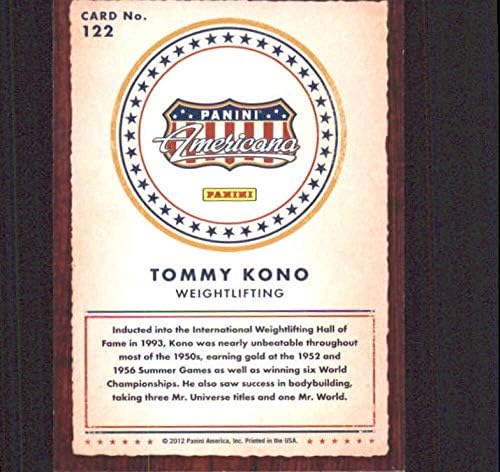 2012 Panini Americana Heroes and Legends # 122 Tommy Kono Nonsport Nm-Mt