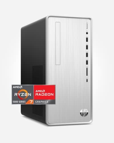HP Pavilion Desktop PC, AMD Ryzen 7 5700g, 16 GB RAM, 512 GB SSD, Windows 11 Pro & Bluetooth povezivanje,