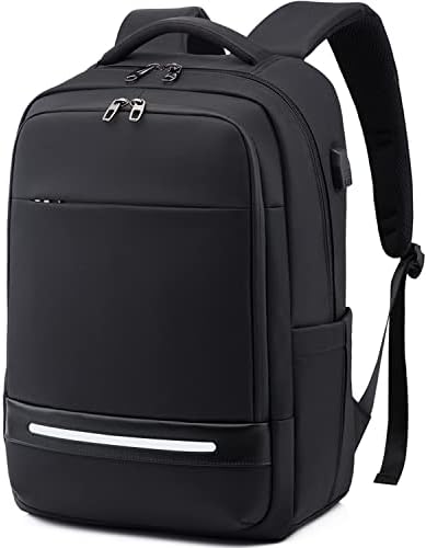 Vodlbov 17 inčni ruksak za laptop za muškarce, veliki vodootporni ruksak sa USB priključkom za punjenje,