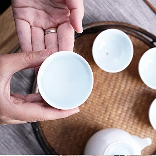 PDGJG čaj set keramika Glaze čajnik teacup gaiwan porculan teanet cottles setovi za čaj za čaj za piće Ceremonija čaja