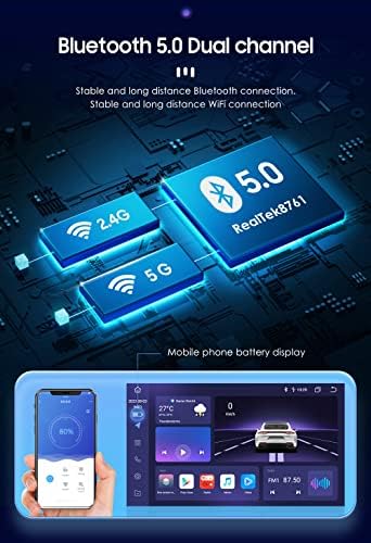 10,1 inčni HD dodirni ekran Android 12 stereo auto radio za Honda Accord 7. GEN bežični karplay Android Auto 8-Core 3G + 32G vremenski prikaz WiFi GPS navigacijski Bluetooth 5.0