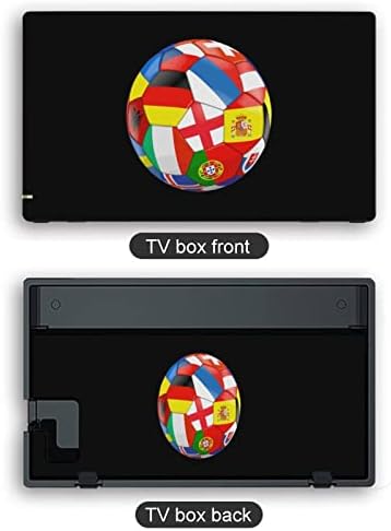Nogometni fudbal sa naljepnicama za zastave Evrope zaštitni film naljepnica personalizirana naljepnica