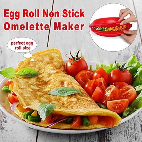 Omlet Maker mikrovalna non Stick, Labato omlet Pan štednjak za jaja, brzi aparat za doručak, kućni aparat za ručak, sef za pranje posuđa, aparat za omlet u mikrotalasnoj pećnici aparat za omlet povrće