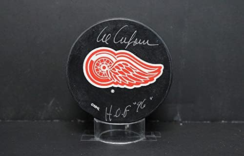 AL Arbor potpisao zvanični Red Wings Puck autogram PSA / DNA AL77891-autograme NHL Paks