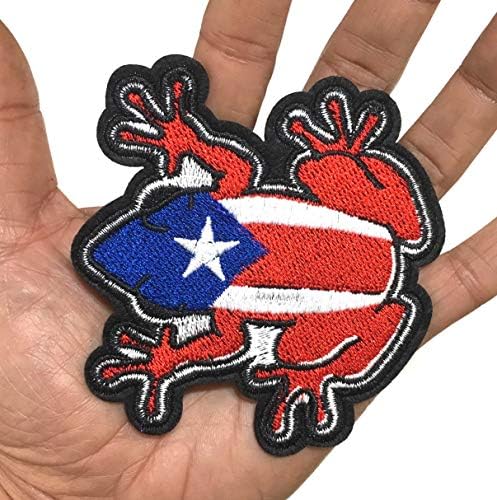Portoriko Odjeća za zastavu Iron na patch boricua Portorički prjstvena dizajna dodatna odjeća Jeans ruksaci majica
