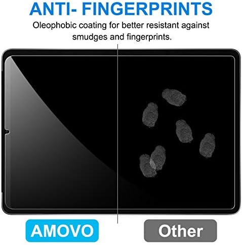 AMOVO [2 Pakovanje kompatibilno sa iPad mini 2021 kaljeno staklo za zaštitu ekrana [9h tvrdoća] [pogodan za slučaj] [otporan na ogrebotine] HD Clear Ultra Clarity ekran stakleni Film