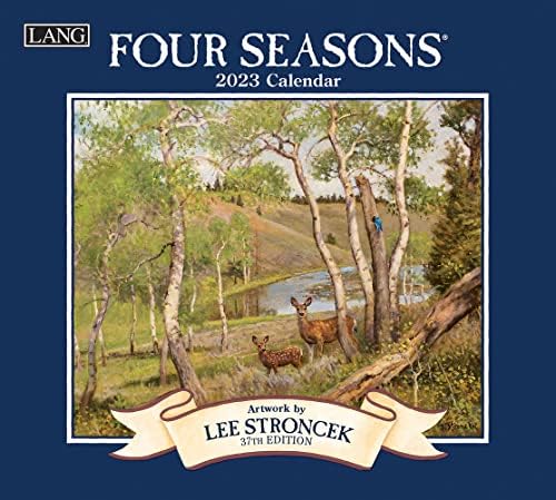 LANG SEASIDE 2023 Zidni kalendar i četiri Seasons® 2023 zidni kalendar