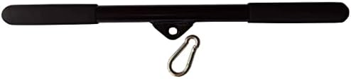 Lat Bar Cable Machine Attachment Curl Pulldown Bar Barbell Revolving Bar, Multi-Exerciser Cable Attachment