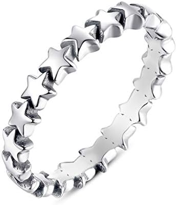 2023 NOVO 2019 Prsten za prsten za prsten od pet šiljastih prstena za žene za žene vjenčani srebrni nakit