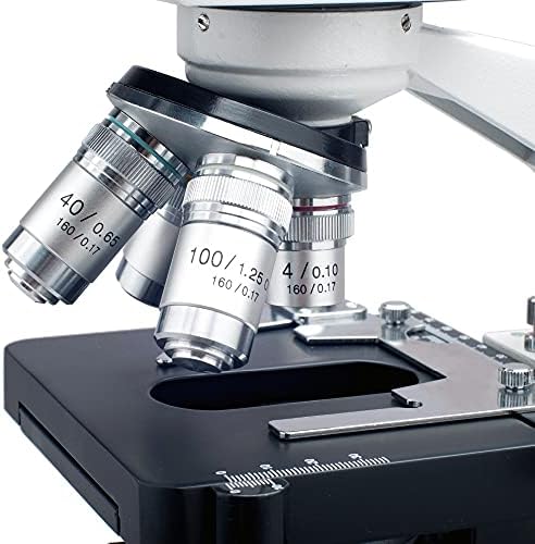 QUUL 40x-2500X LED laboratorijski binokularni složeni mikroskop sa 3D stepenom