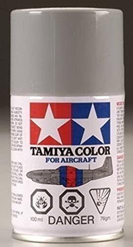 Tamiya America, Inc boja u spreju za avione AS - 7 neutralna siva 100ml, TAM86507