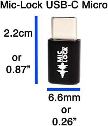 Mic-Lock USB C Micro audio Security