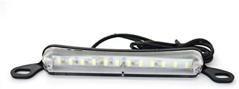 FainWan Universal Fit Xenon White 12-SMD licencni okvir montažni vijak na LED lampici za registarske tablice za bilo koji automobil 12V SUV kamion kombi RV