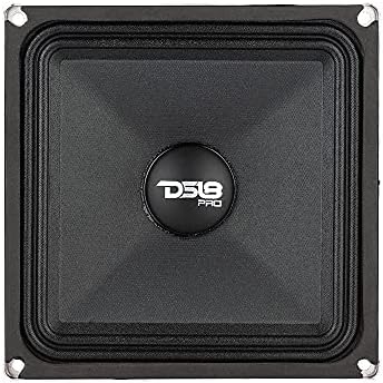 DS18 PRO-X6.4MSQ 6,5x6,5 '' Square Midrange zvučnik 500 W 250W RMS 4 ohma