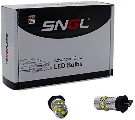 SNGL Super Bright Greška Besplatno PW24W LED DRL zamjenske žarulje - plug-and-play - 6000K hladno bijelo ...
