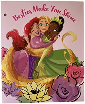 Školski pribor 2 Set-princesses and Ariel Folders Bundle-Set od dve fascikle portfelja sa 3 rupe sa 2 džepa
