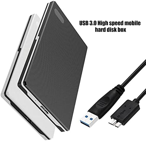 Fzzdp HDD Case 2.5 Inch USB 3.0 Thin SATA SSD hard disk Dock Enclosure High Speed Mobile Hard Box High Speed