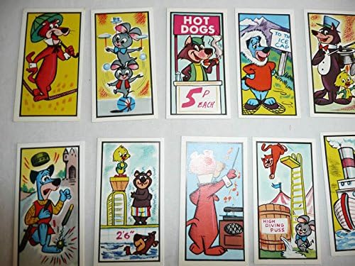Barrartts 1964 puno 35 kartica sa jogi medvjedom i prijateljima