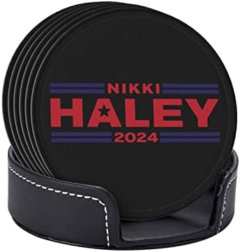 Nikki Haley 2024 Podmornici Pijte podmornice za zaštitu stola za zaštitu stola kožni podmetači