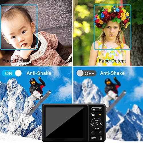Digitalna kamera za fotografiju, punjiva kamera Od 20 MP i kamera za snimanje sa 2,8 LCD 8x digitalnim zumom