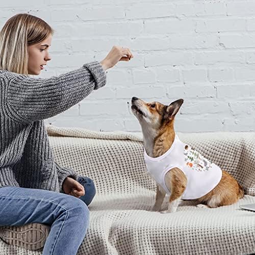 Šumski obiteljski pas - majica za kućni ljubimci za kuglice - Odjeća za pse uzorak