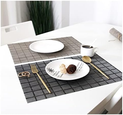 Sawqf 4pcs / lot 45x30cm japansko stil placemat rešetke obroka ploča za obnavljanje podmetačima stol za trpezarijski stol