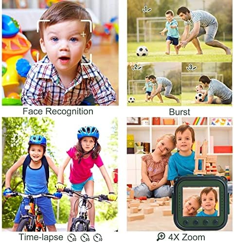Programiranje djece Dječja vodootporna kamera HD 1080p Akcijska kamera za paket toddler sa 32GB memorijske kartice Klasa 10 TF kartice