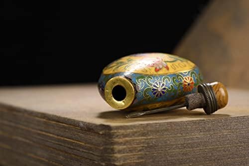 3 Kineska narodna kolekcija stara brončana Cloisonne emajl mandarinske patke za boce okra ukras
