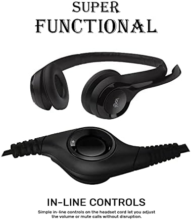 Vexko Logitech H390 USB slušalice sa mikrofonom za poništavanje buke vješalica za slušalice,