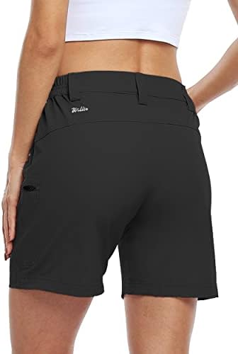 Willit ženske Pješačke kratke hlače za teret Stretch Golf Active Shorts na otvorenom ljetne kratke hlače s džepovima vodootporne