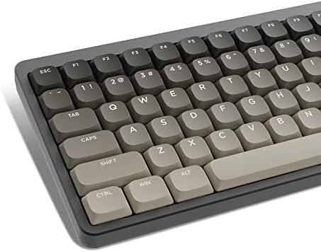 SDYZ XVX niskoprofilne kapice za ključeve - prilagođene kapice za ključeve, gradijentne PBT kapice za 60% 65% 75% Cherry Gateron MX prekidače mehanička tastatura i još mnogo toga - smeđe