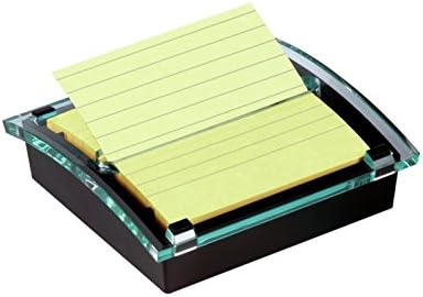 Post-it Pop-up bilješke & dozator, 4x4 u, 2x viri moć, Clear Top Black dozator, uključuje jedan pad harmonika stilu Post-it Pop-up Super Sticky Notes, postrojeni