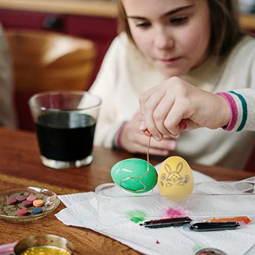 Toyvian Turska igračka Uskršnje jaje Decorating Kit Paint Your Own uskršnja jaja sa visećim