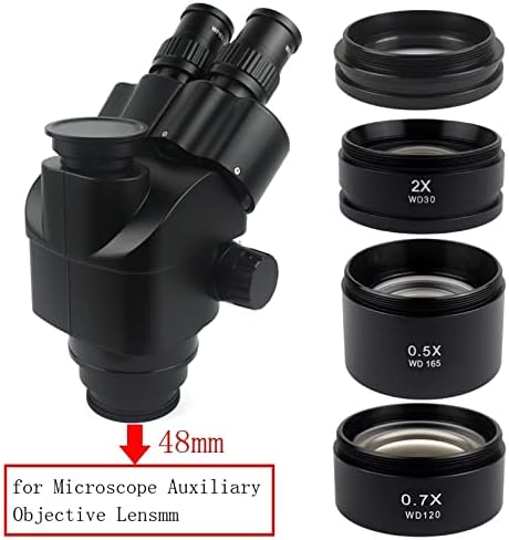 Oprema za mikroskop 0,5 X 0,7 X 1,0 X 2,0 X za potrošni materijal trinokularnog Stereo Zoom Microscope Lab