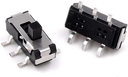 Goofy Micro Switch 10kom MSS22D18 minijaturni SMD SMT klizni prekidač 2p2t 6pin ručka visoka 2mm za DIY Elektronske prekidače