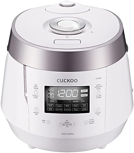 Cuckoo CRP-P1009SW električni štednjak za grijanje pod pritiskom i grijač – 12 ugrađenih programa,