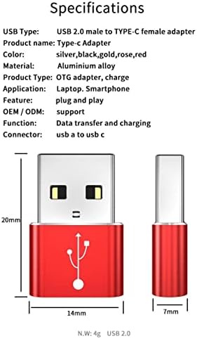 Adapter za juniproparni sistemi Cedar CT8X2 - USB-a do C Portchanger, USB tip-C OTG USB-a Pretvori