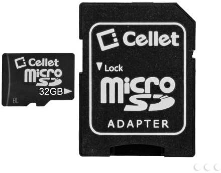 Cellet 32GB Samsung Galaxy Tab 3 8-inčni Micro SDHC kartica je običaj formatiran za digitalne velike brzine,