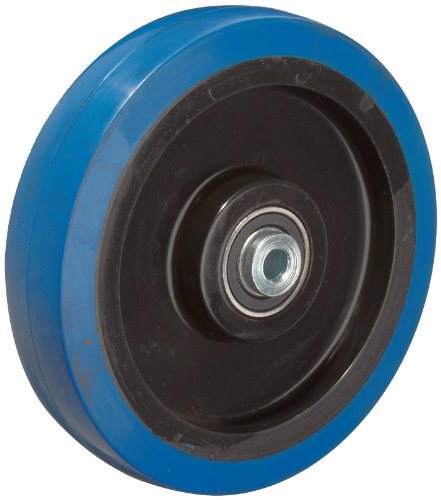 RWM kotači Potpis Premium gumeni točak, precizni kuglični ležaj, kapacitet 700 lbs, točak, dia, 2 točak, širina, 2-7 / 16 Dužina ploče