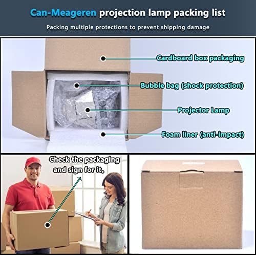 Modul lampe za projektor Can-Meageren za Epson ELPLP89 V13H010L89 Model: EH-TW7300 EH-TW9300
