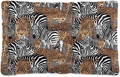 Emelivor Jaguars Zebras Dog Mačji krevet za pranje kućnih ljubimaca Know klizanje Udobnu kugla za kugla