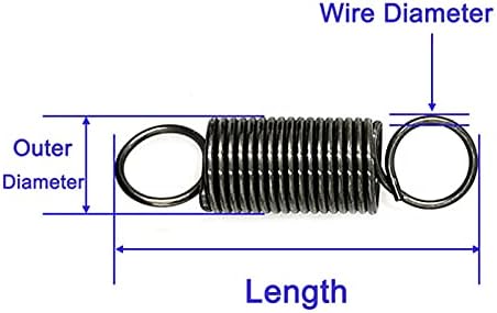 Ambayz metalna napetost replarcement napetosti prečnik spwire 2,3mm 2,5mm 2,6 mm 3,0 mm dvostruki zavojnica
