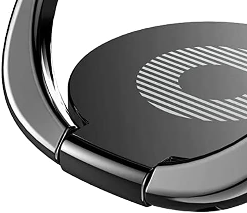 Stalak za Držač prstena za mobilni telefon, 360 stepeni rotacija prstenjaka za prstenje cink legura Colorfast držač telefona za magnetni nosač za automobil kompatibilan sa iOS-om za Samsung za LG pametni telefon
