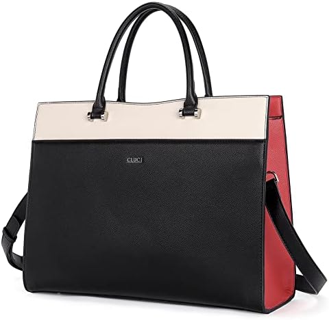 CLUCI ženska aktovka kožna torba za Laptop za žene 15,6-inčna Računarska torba Messenger poslovna Radna