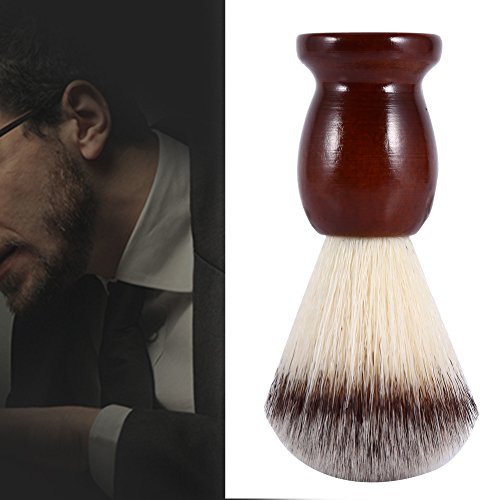 Profesionalna Muška brada četka za brijanje lica čišćenje lica najlon Hair & amp; Drvo ručka Barber