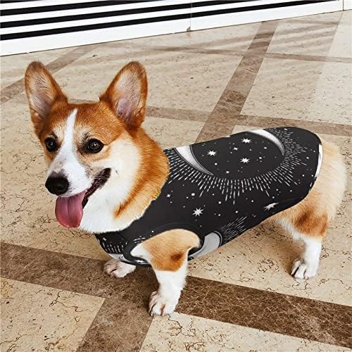 Boemski mjesec i zvijezde PAS prsluk pulover PET dukserica za pseće jakna za malene pse i mačke s